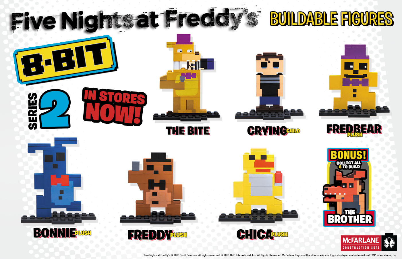 Five Nights at Freddy’s 8Bits Series 2… In Stores Now!