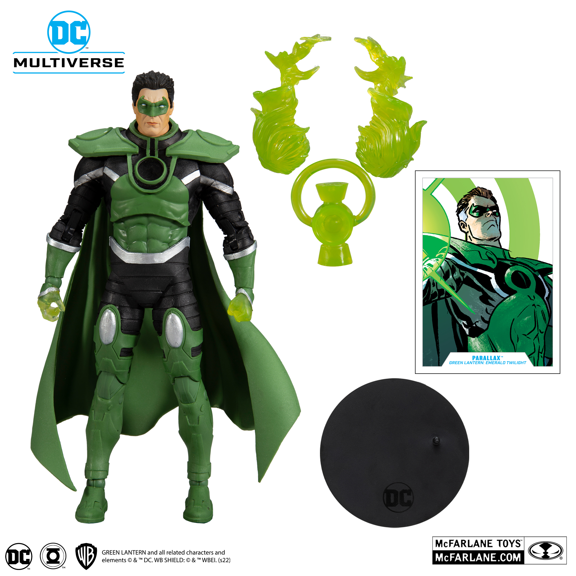 Parallax (Gold Label) Green Lantern Emerald Twilight