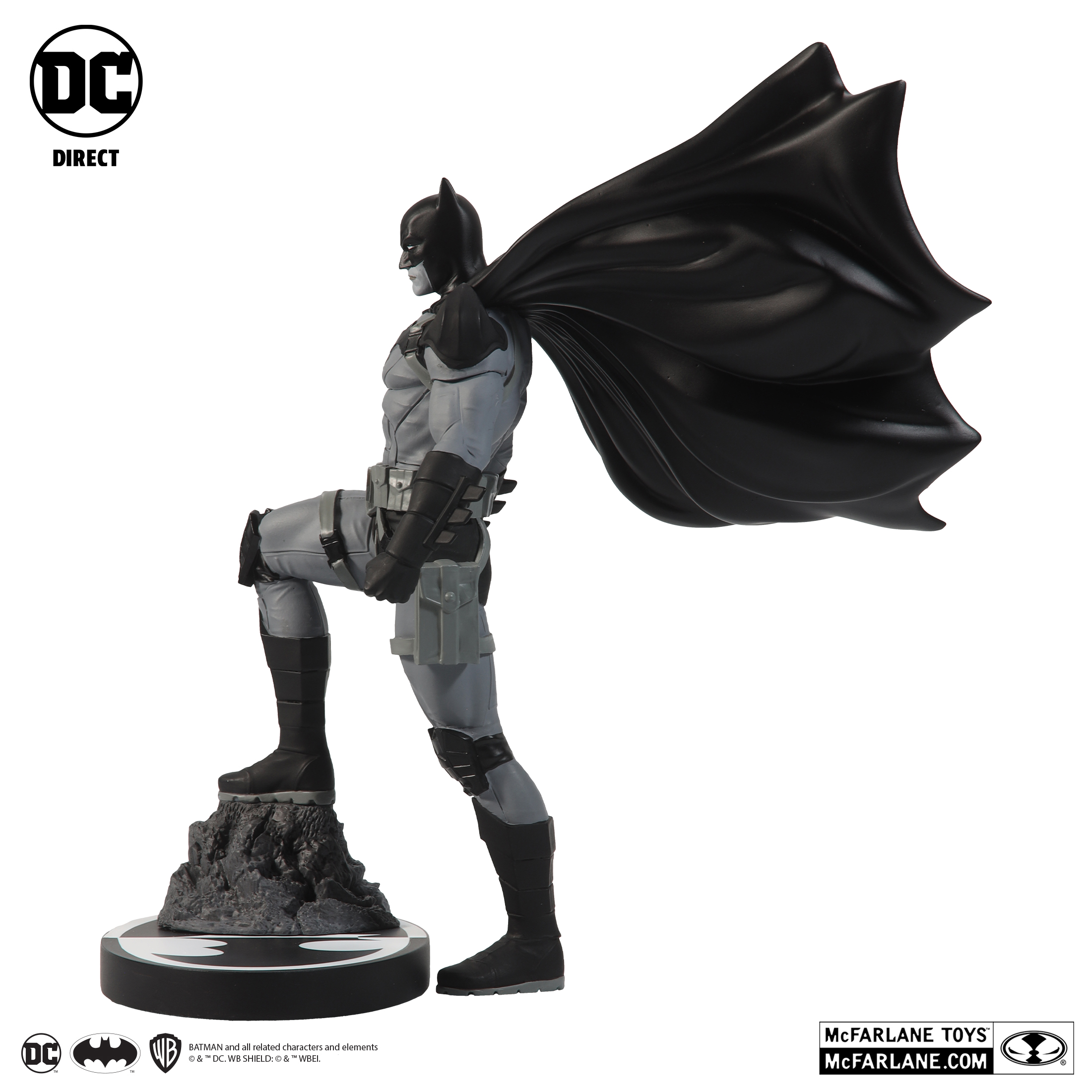 Batman Black And White Statues Checklist