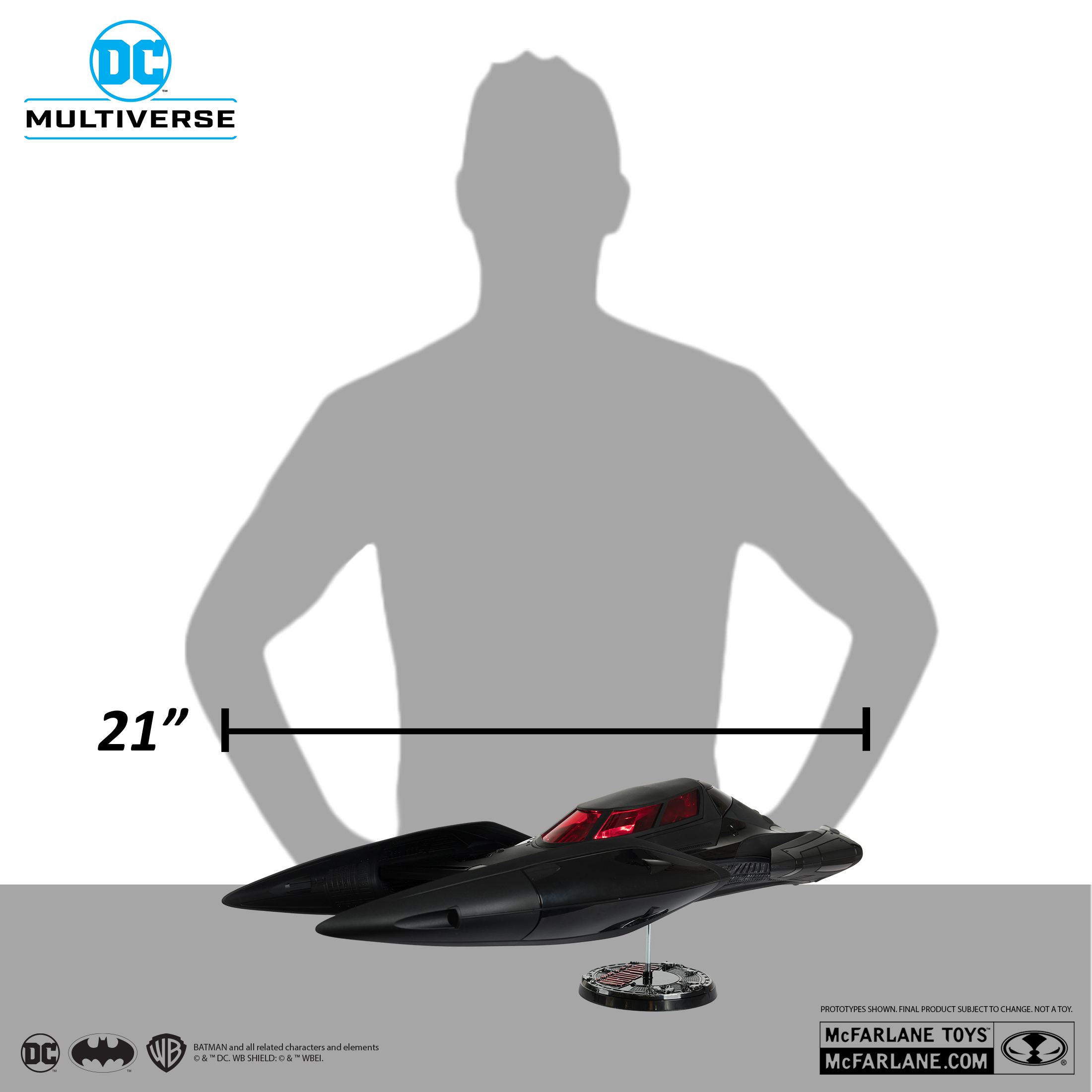 Batmobile (Batman Beyond) Vehicle with Lights and Sound