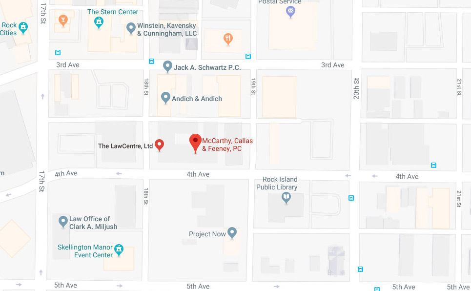 McCarthy Callas & Feeney PC Quad Cities Lawyers Attorneys