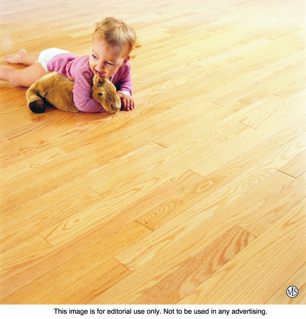 Healthy hardwood flooring Soybased finished floors new 'green' innovation for parents