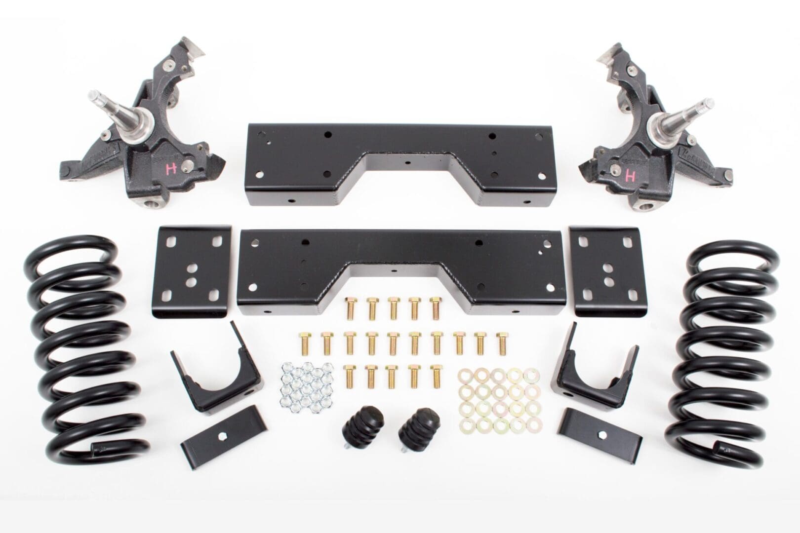 4"/6" Lowering Kit, 1988-1998 GM 1500 Truck, HD, 2wd (#33137) - McGaughys