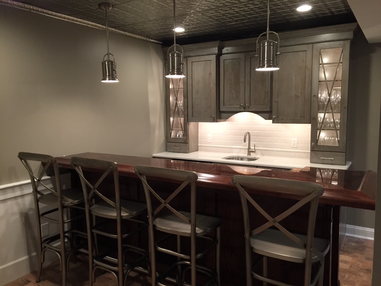 Malvern basement renovation with playroom McGonigle