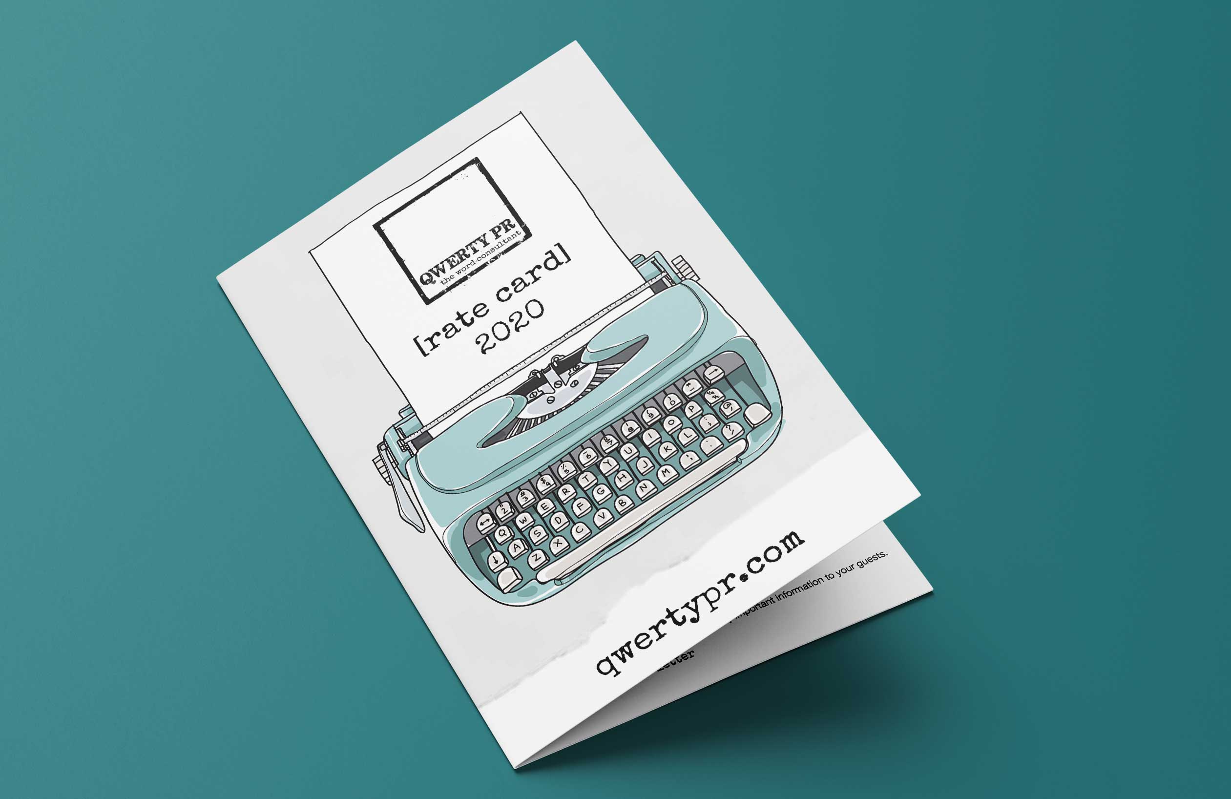 QWERTY PR Rate Card • McGorie Design