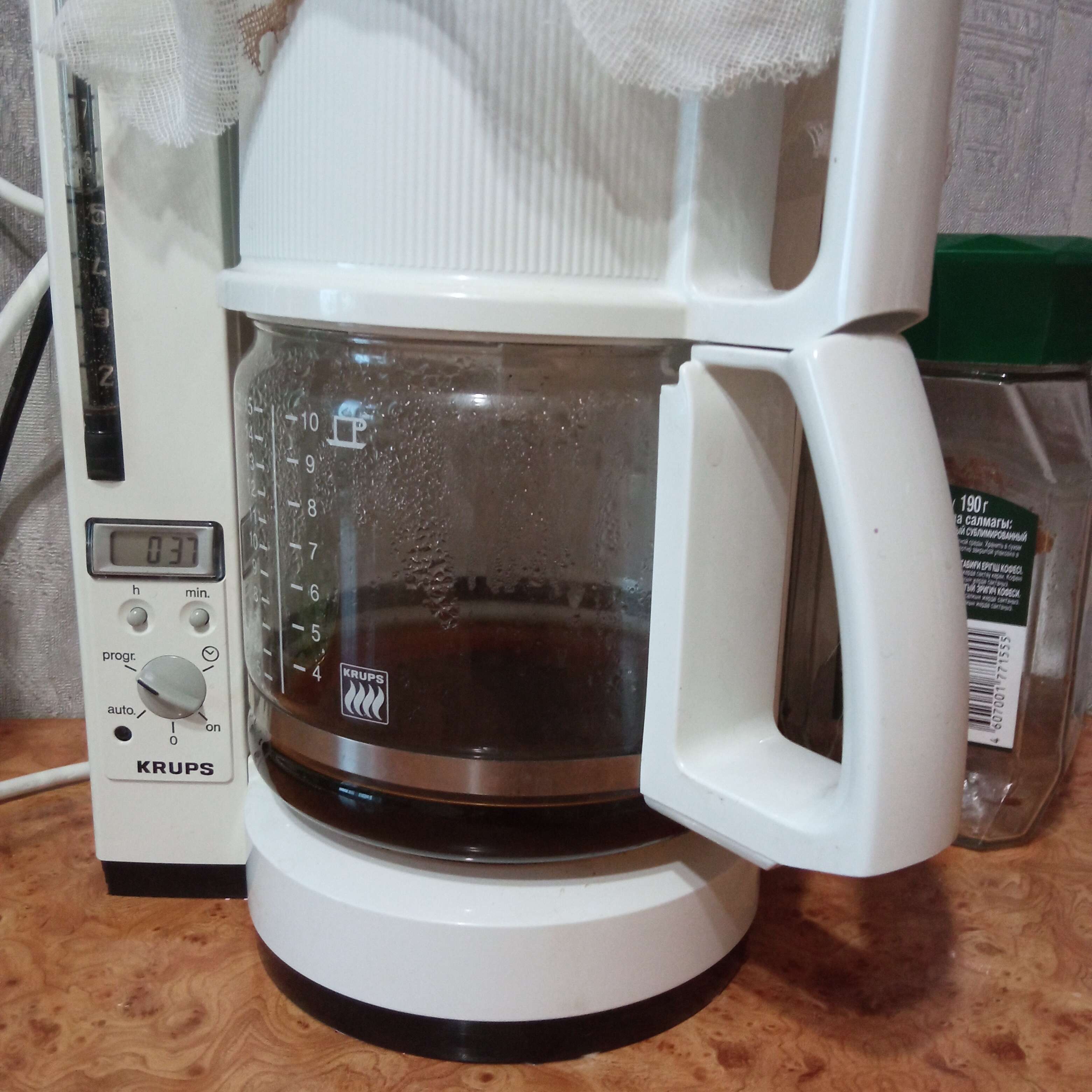 Как включить подогрев? Braun KF7120 0X13211013 [Ответы 1]