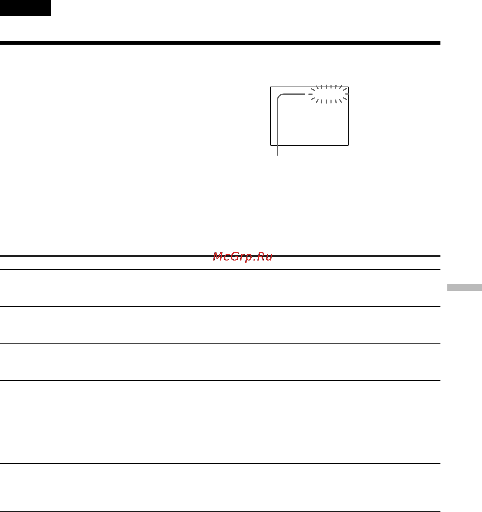 Sony DCRTRV238E [223/268] Self diagnosis display