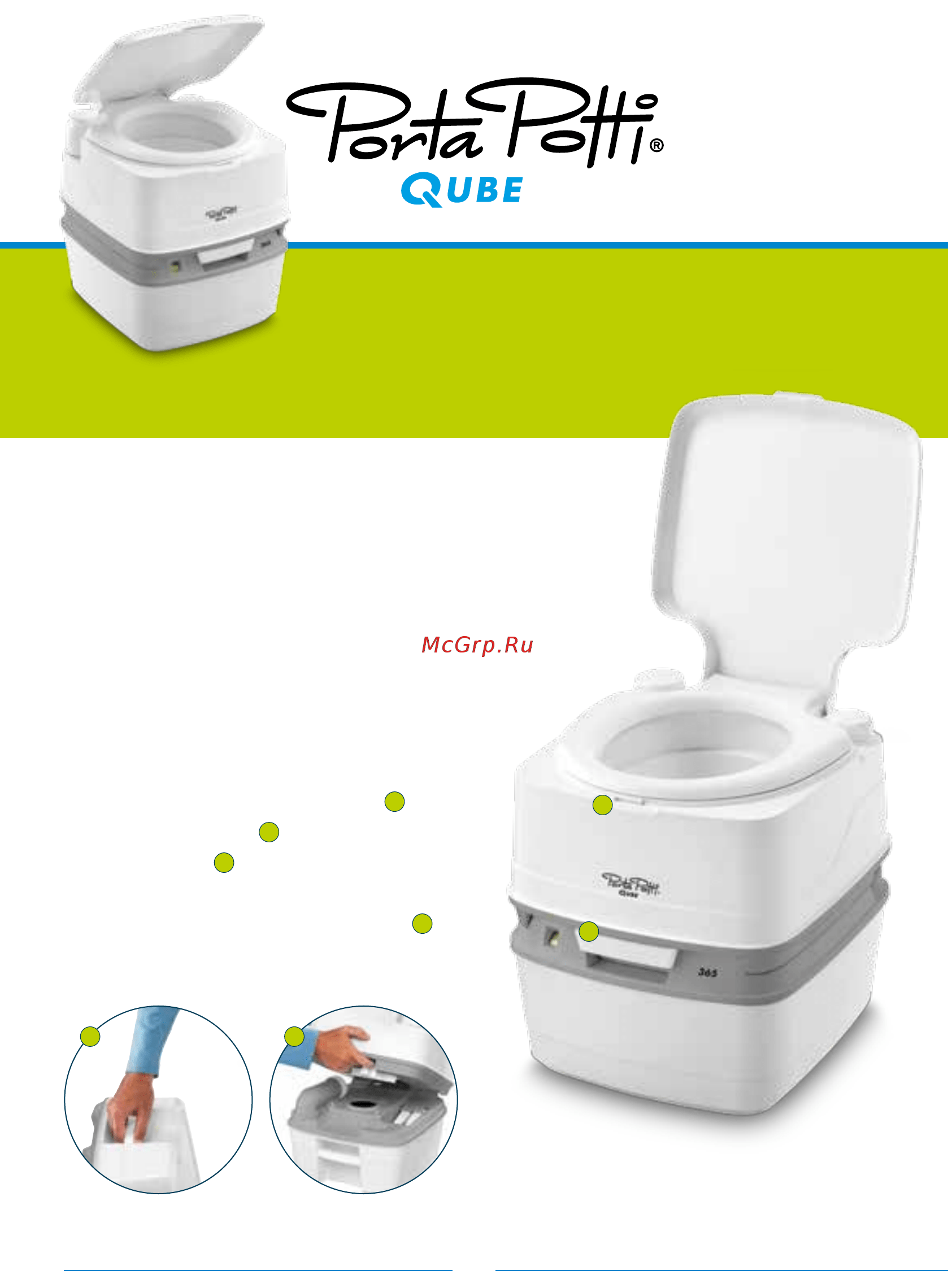 Thetford Campa Potti XGL Инструкция по эксплуатации онлайн [8/69] 294731