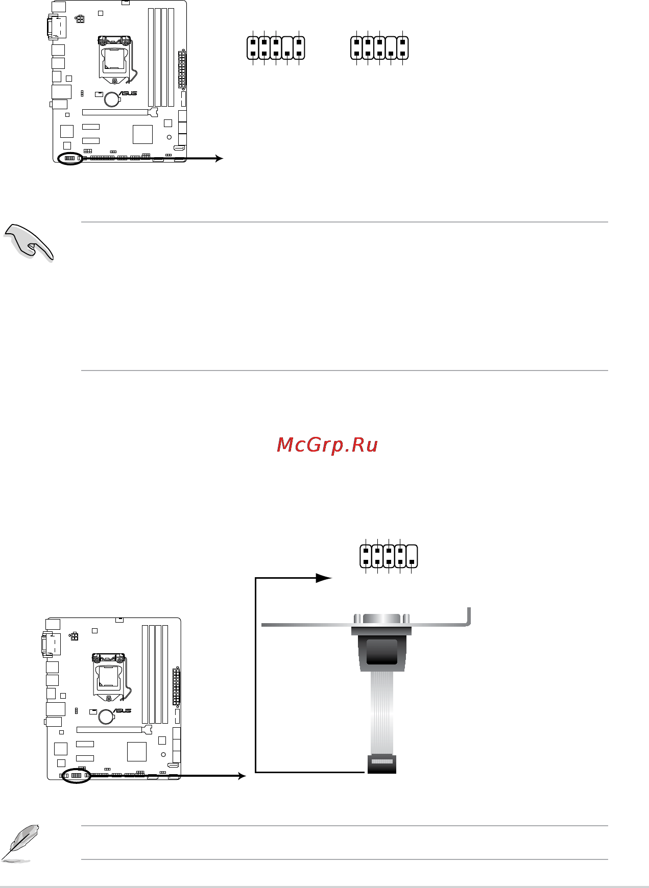Asus b85mg [23/75] B85m g front panel audio connector