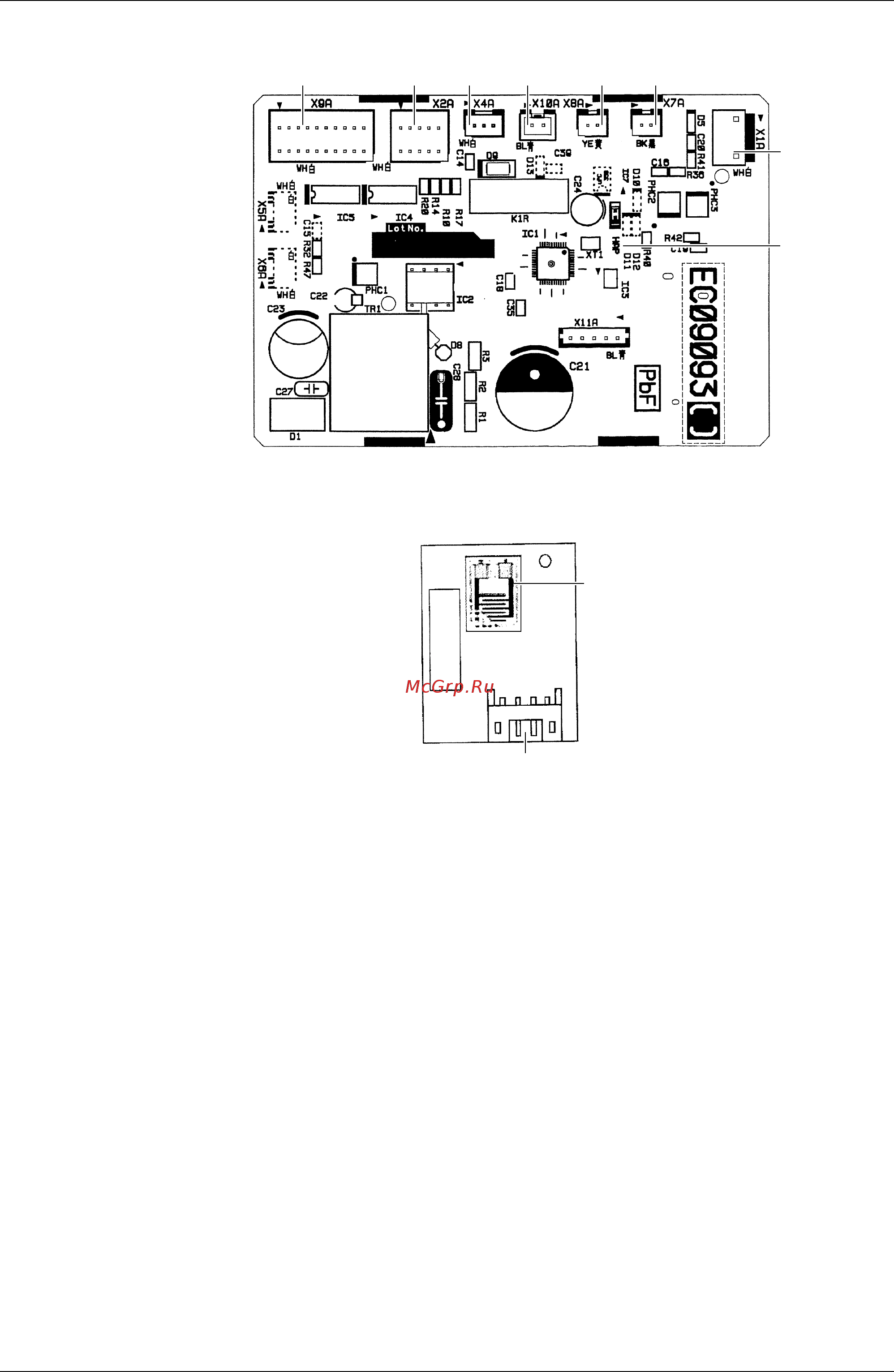 Daikin 4MXS80E2V3B [75/462] A3p humidity sensor pcb