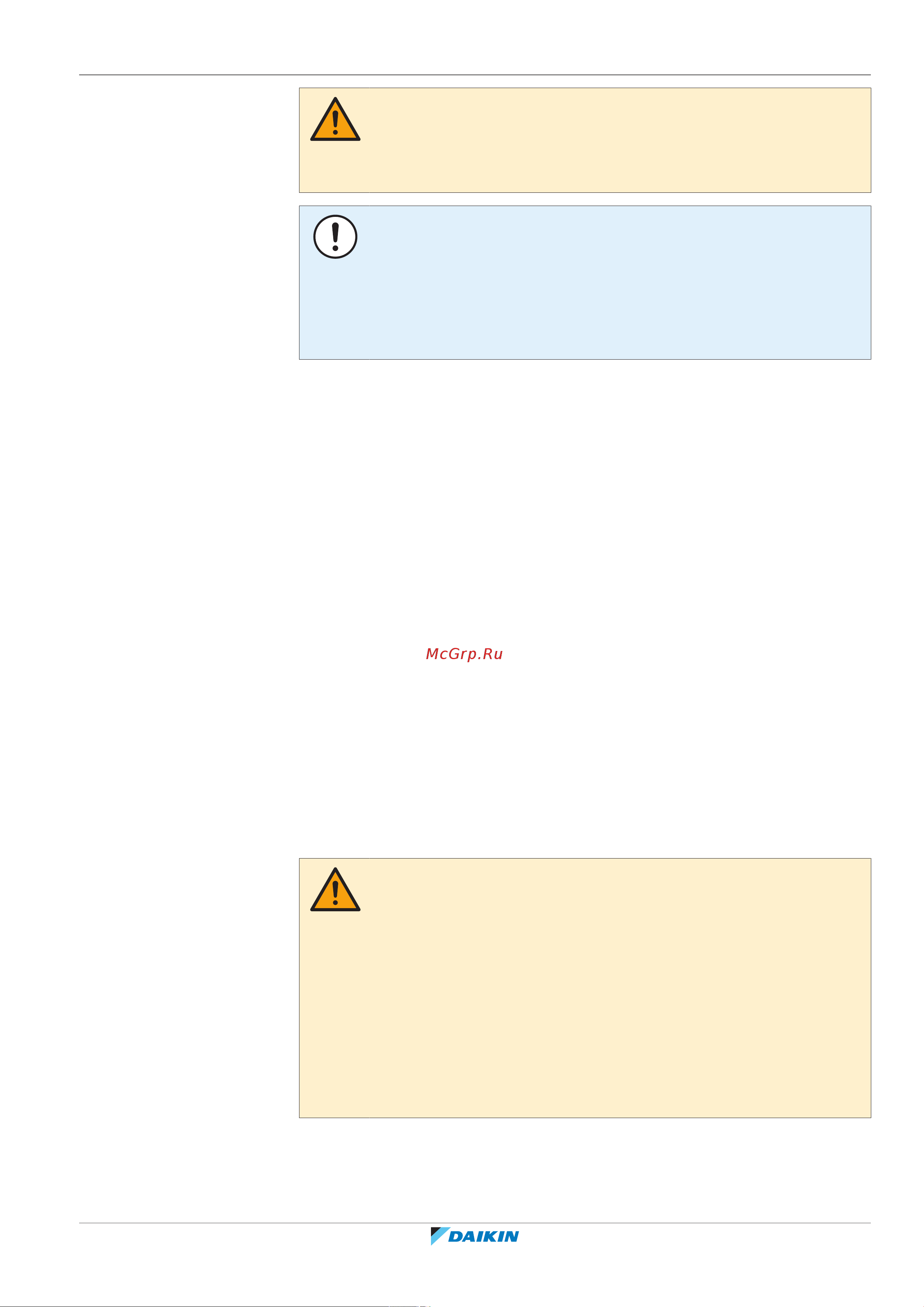 Daikin EVLQ08CAV3 [13/252] General safety precautions