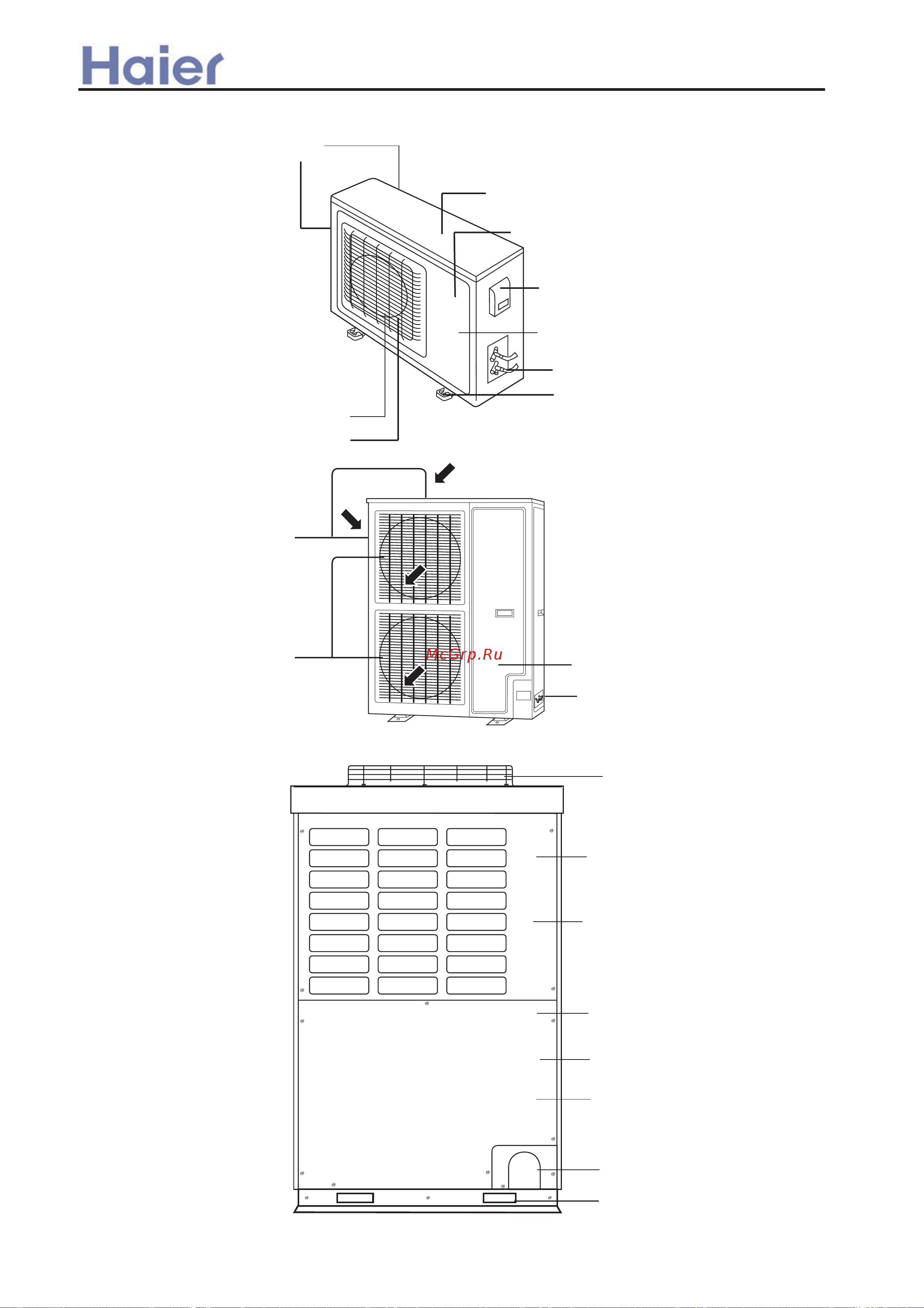 Haier AC602AFERA [243/408] Part name