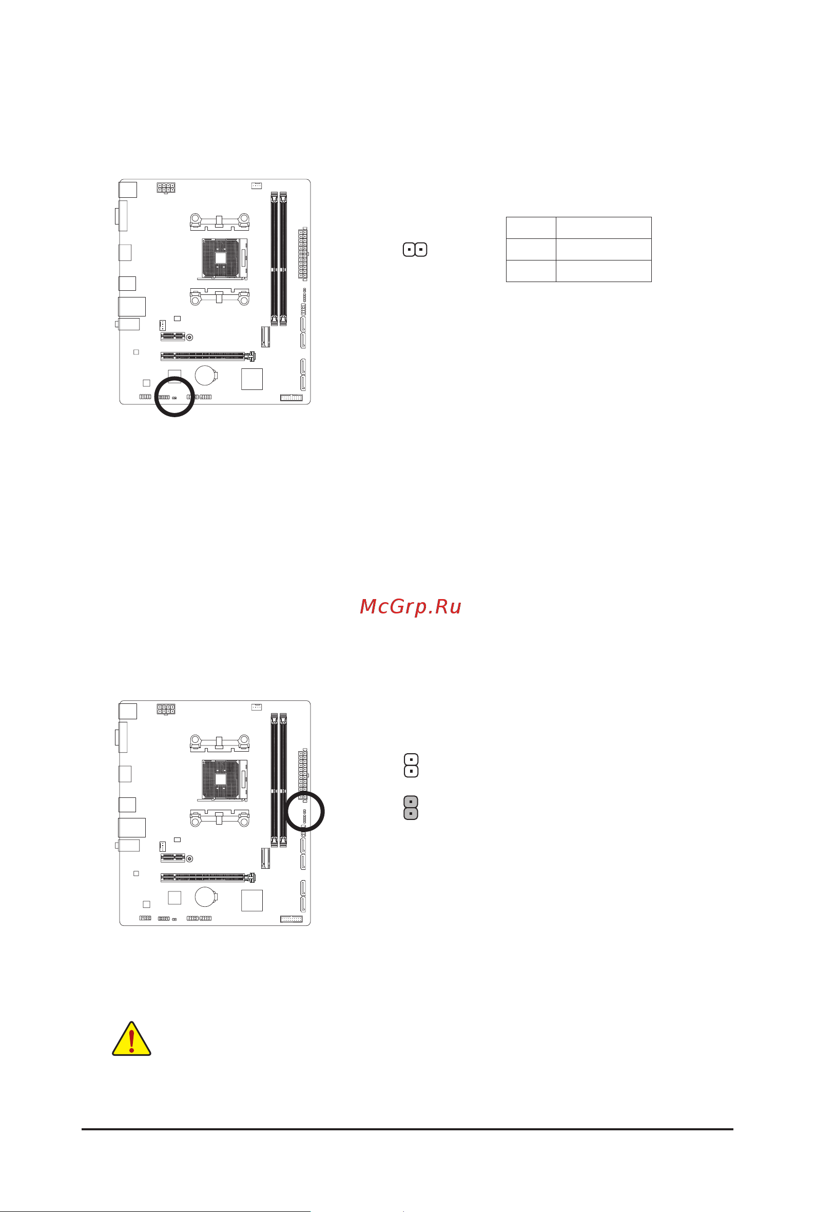 Gigabyte A520M K V2 [23/30] Clr_cmos clear cmos jumper