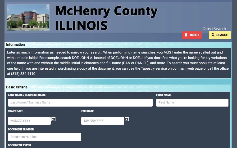 Access Free McHenry County Public Records of All Types