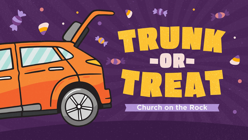 Church On The Rock Trunk Or Treat • 17N230 Manning Rd, Huntley