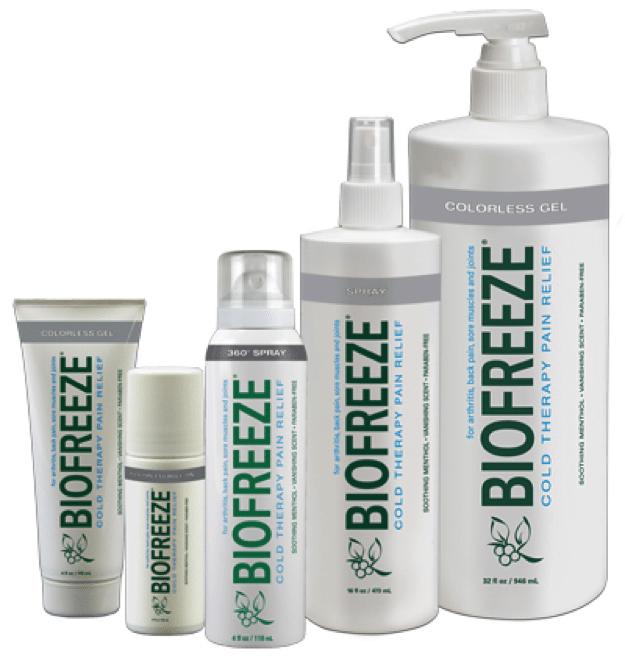 Biofreeze Pain Reliever Natural Therapy Wellness Center