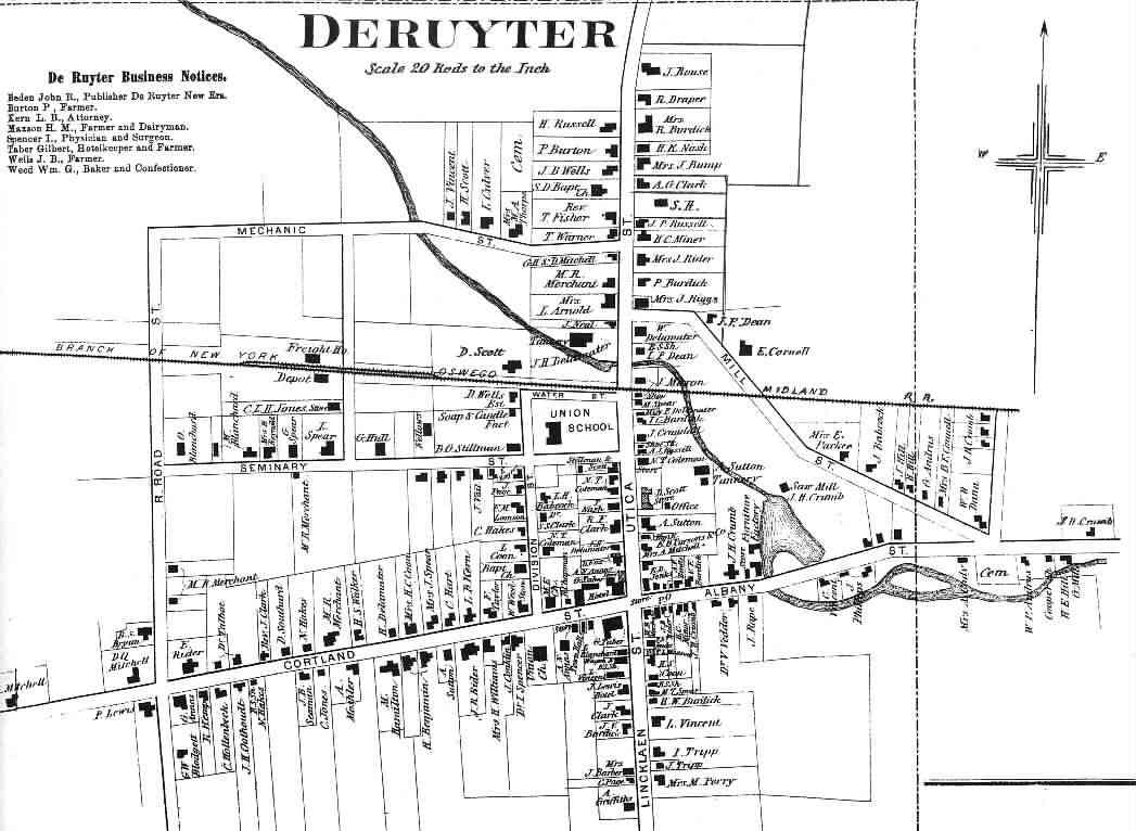 Town of DeRuyter Maps