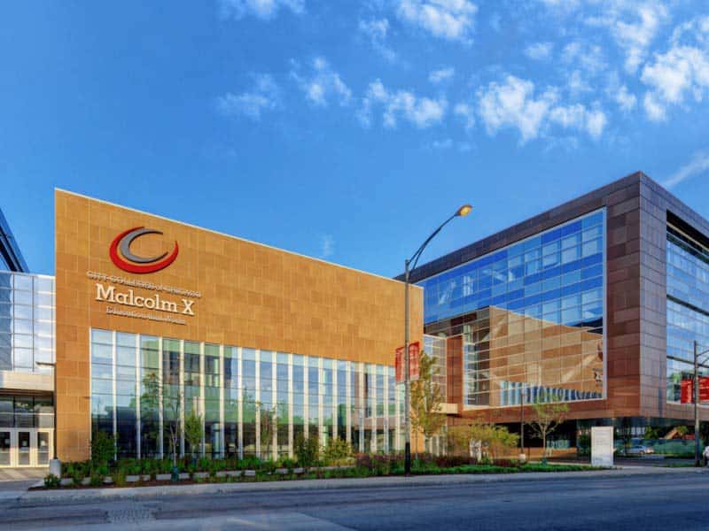 Chicago Campus Construction Malcolm X College and Parking Garage