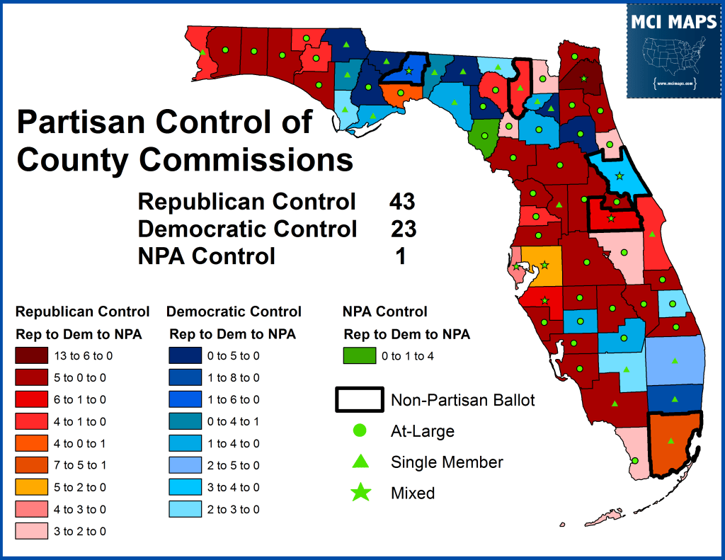 How Florida Democrats fared in 2014′s Local Elections MCI Maps