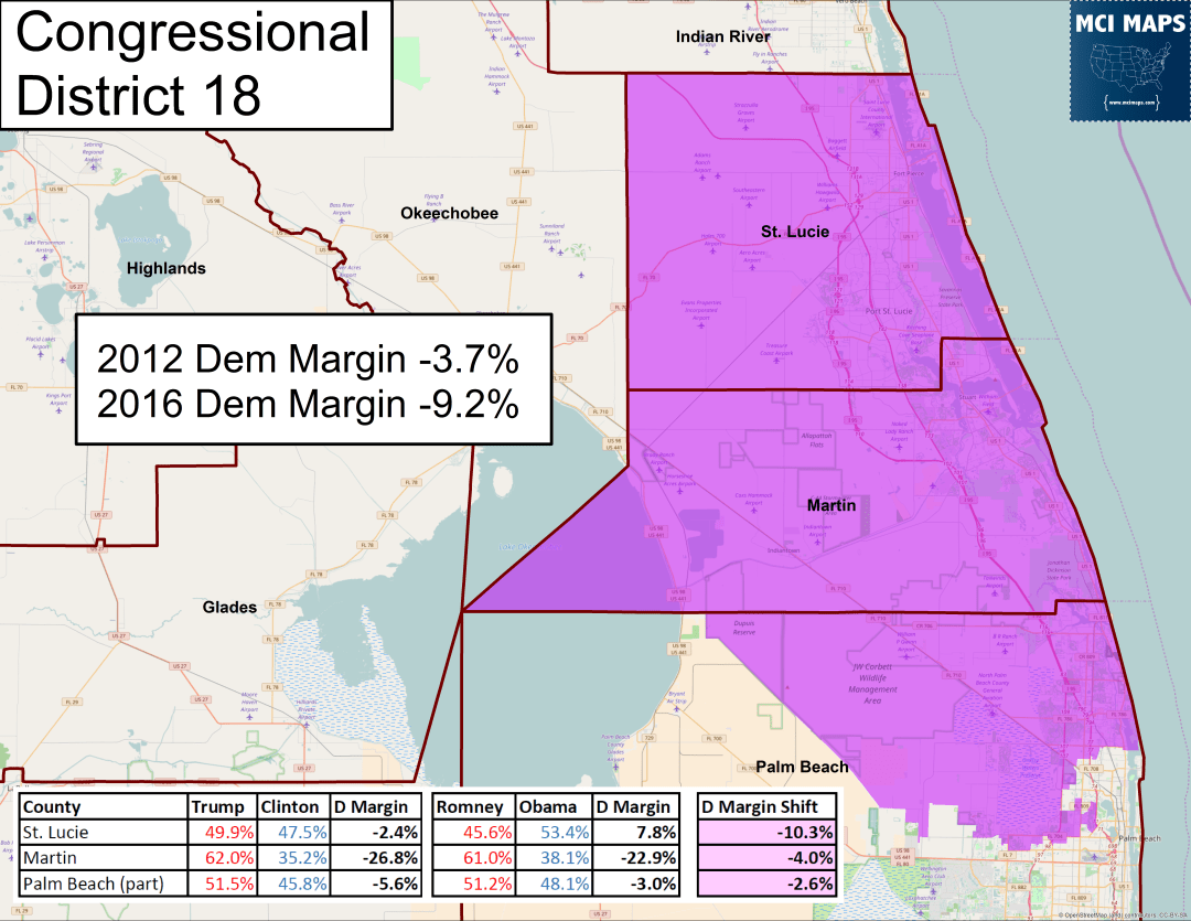 How Florida’s Congressional Districts Voted and the Impact of