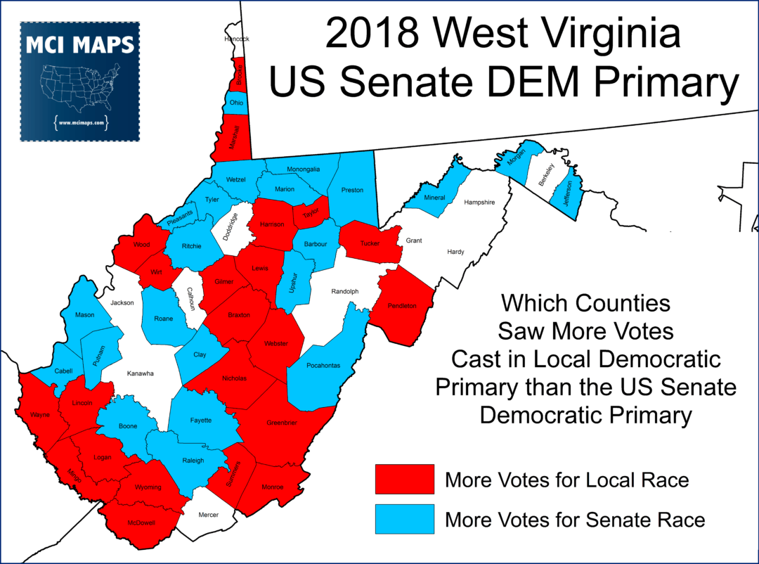 The Protest Vote in West Virginia’s Democratic Primary for Senate MCI