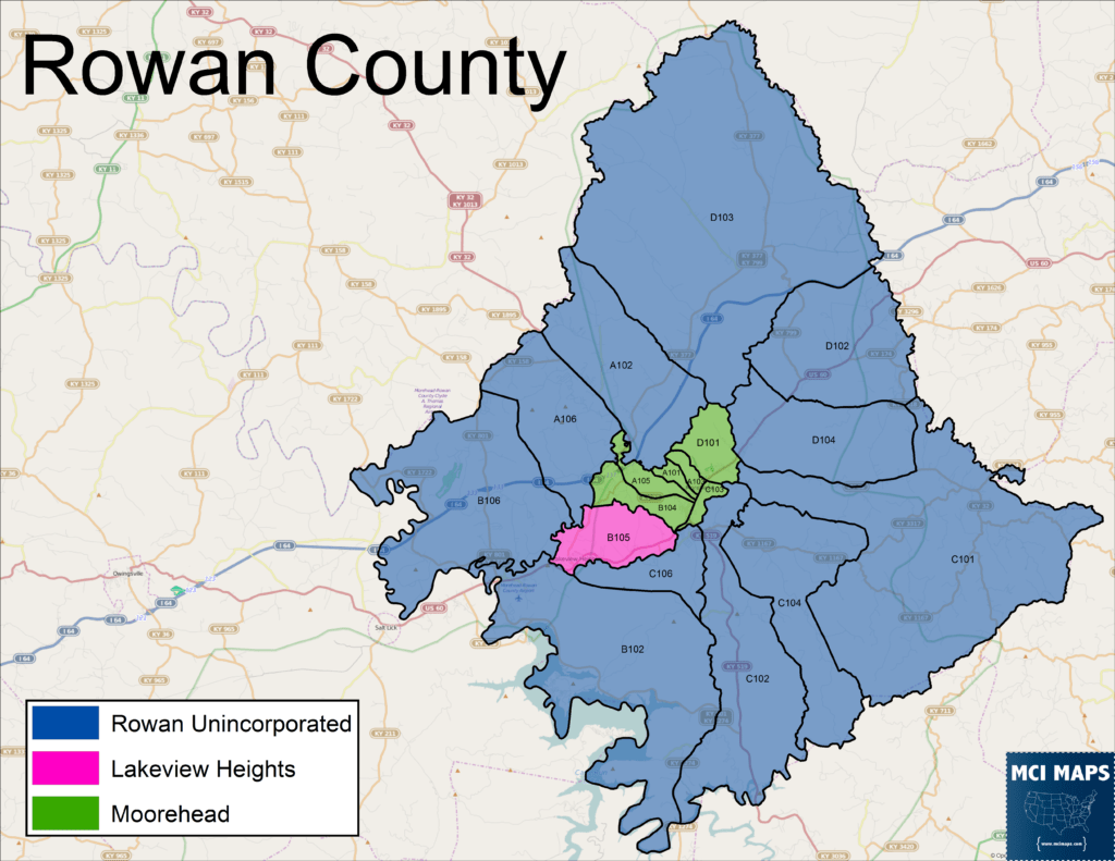 Kentucky’s February Special Elections MCI Maps Election Data