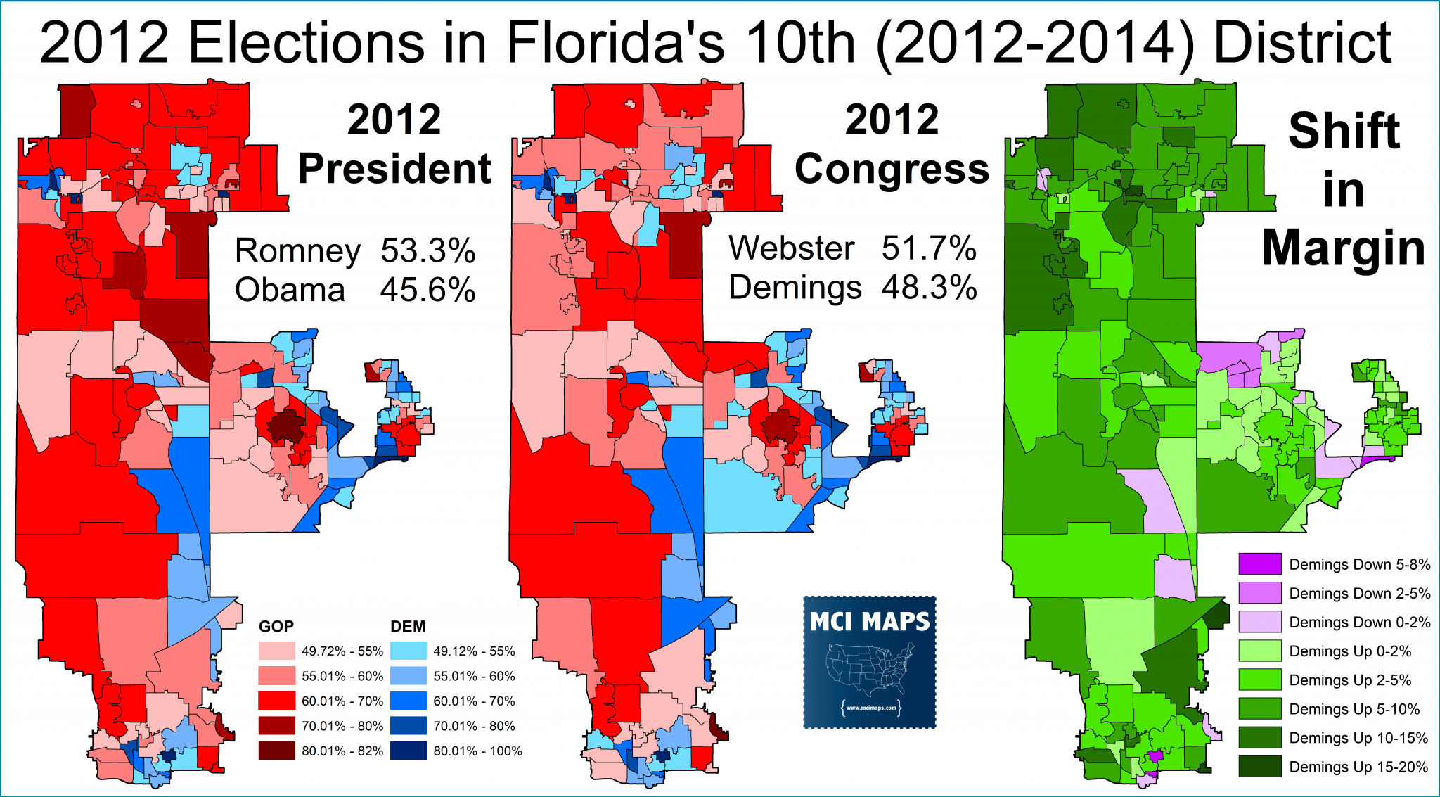 VP Wildcard? Val Demings MCI Maps Election Targeting Florida Data Consultant