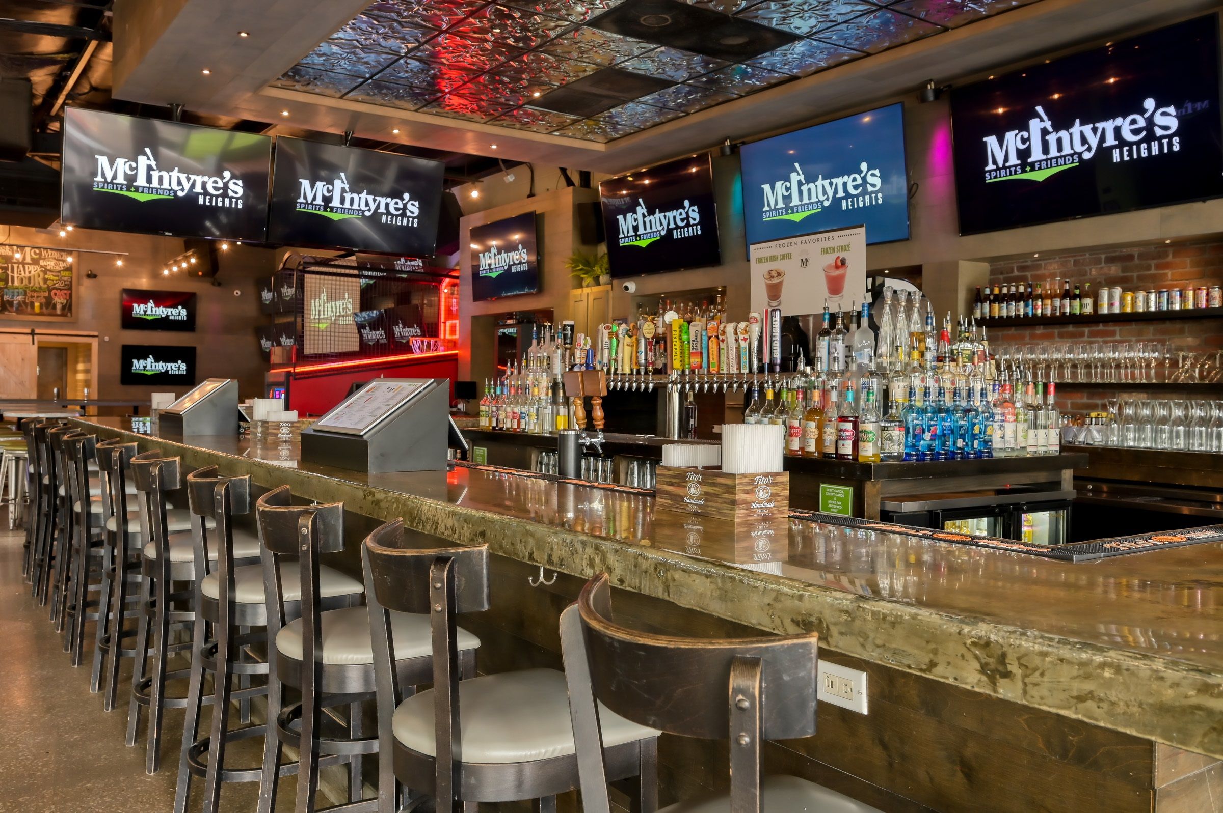 Houston Heights Menu Mcintyre's