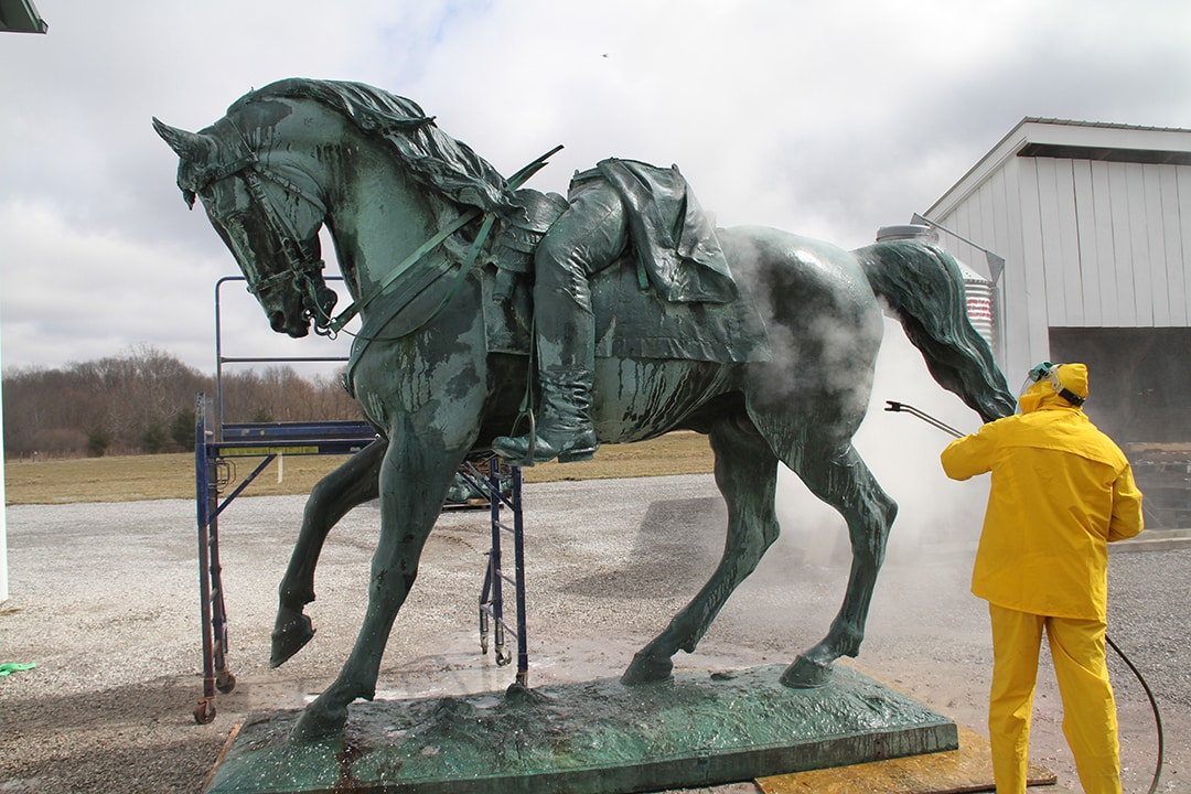 BronzeShield Outdoor Sculpture Conservation Coating with Dr. Battochi