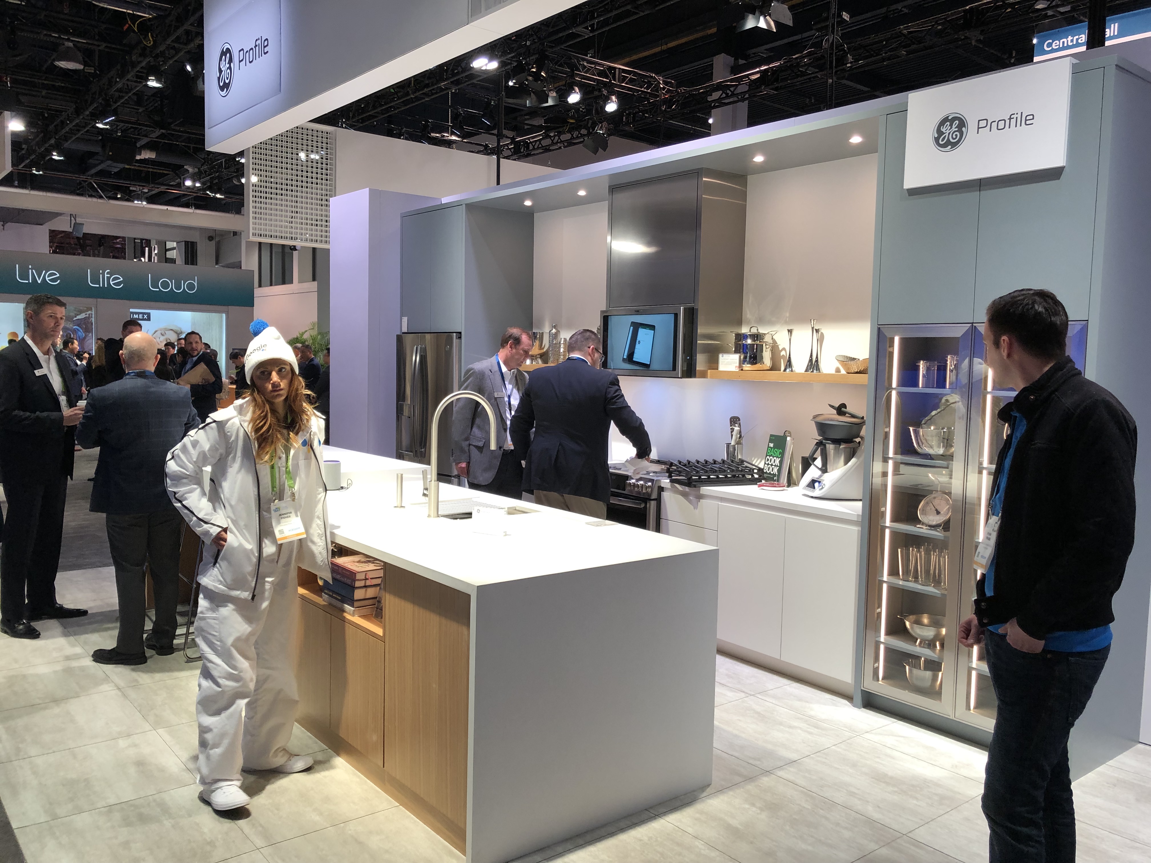 MCKB Design's Haier Appliances Kitchen Displays at CES Las Vegas 2019