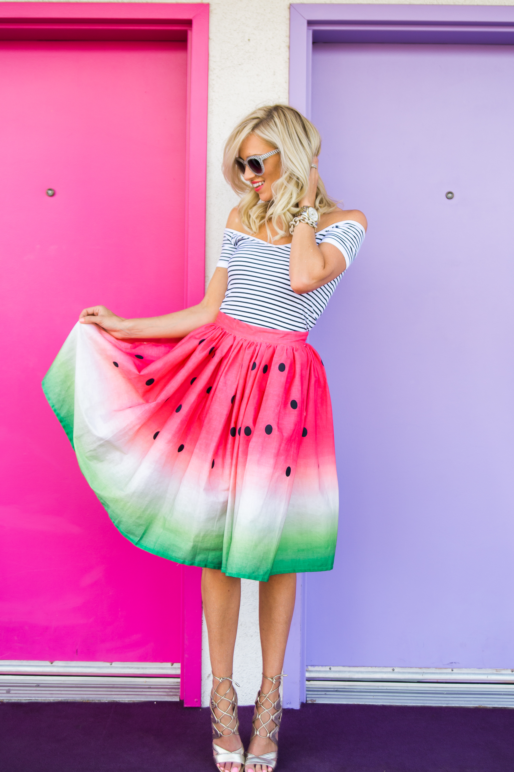 Watermelon Skirt Mckenna Bleu