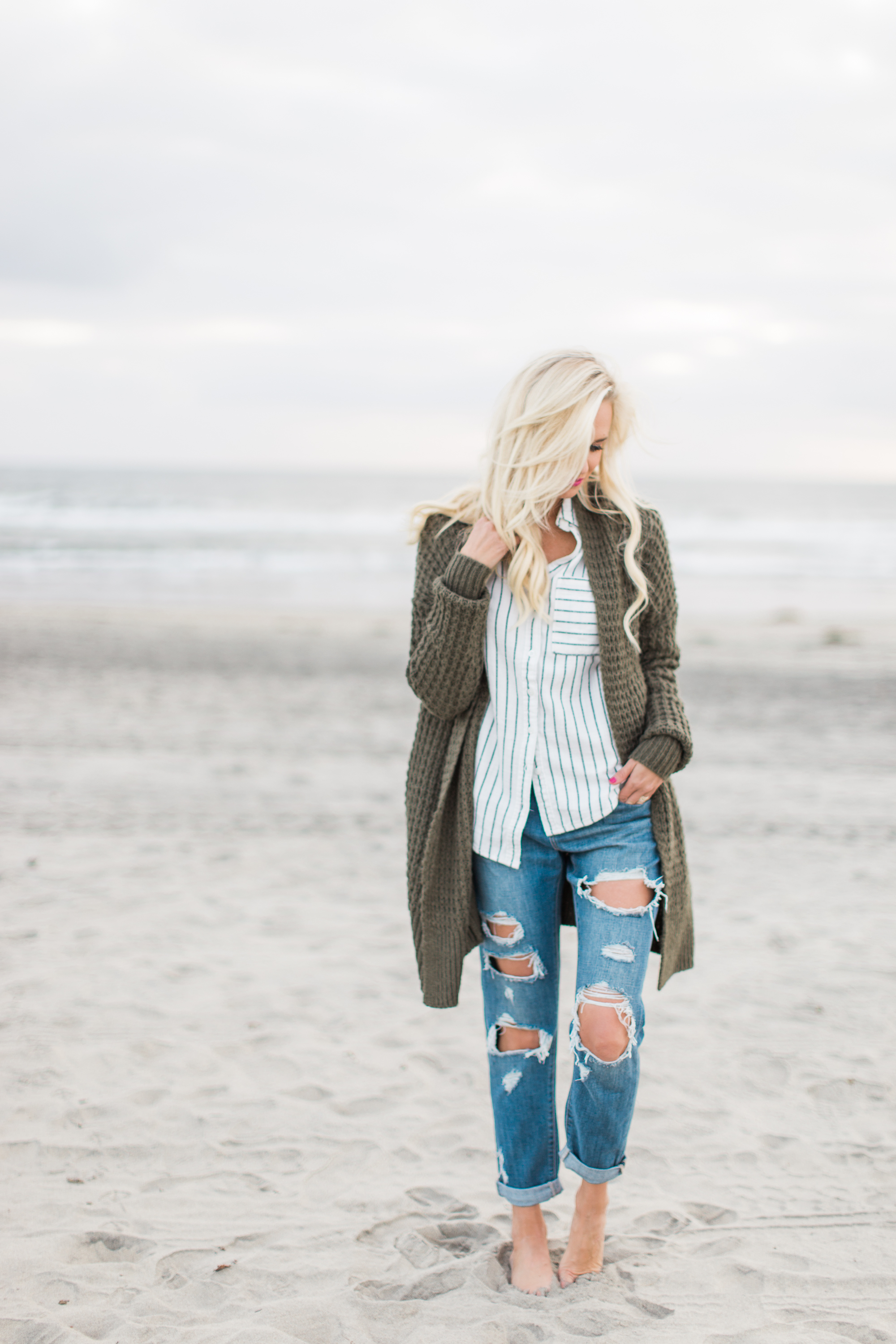 Winter Beach Style in Southern California Mckenna Bleu