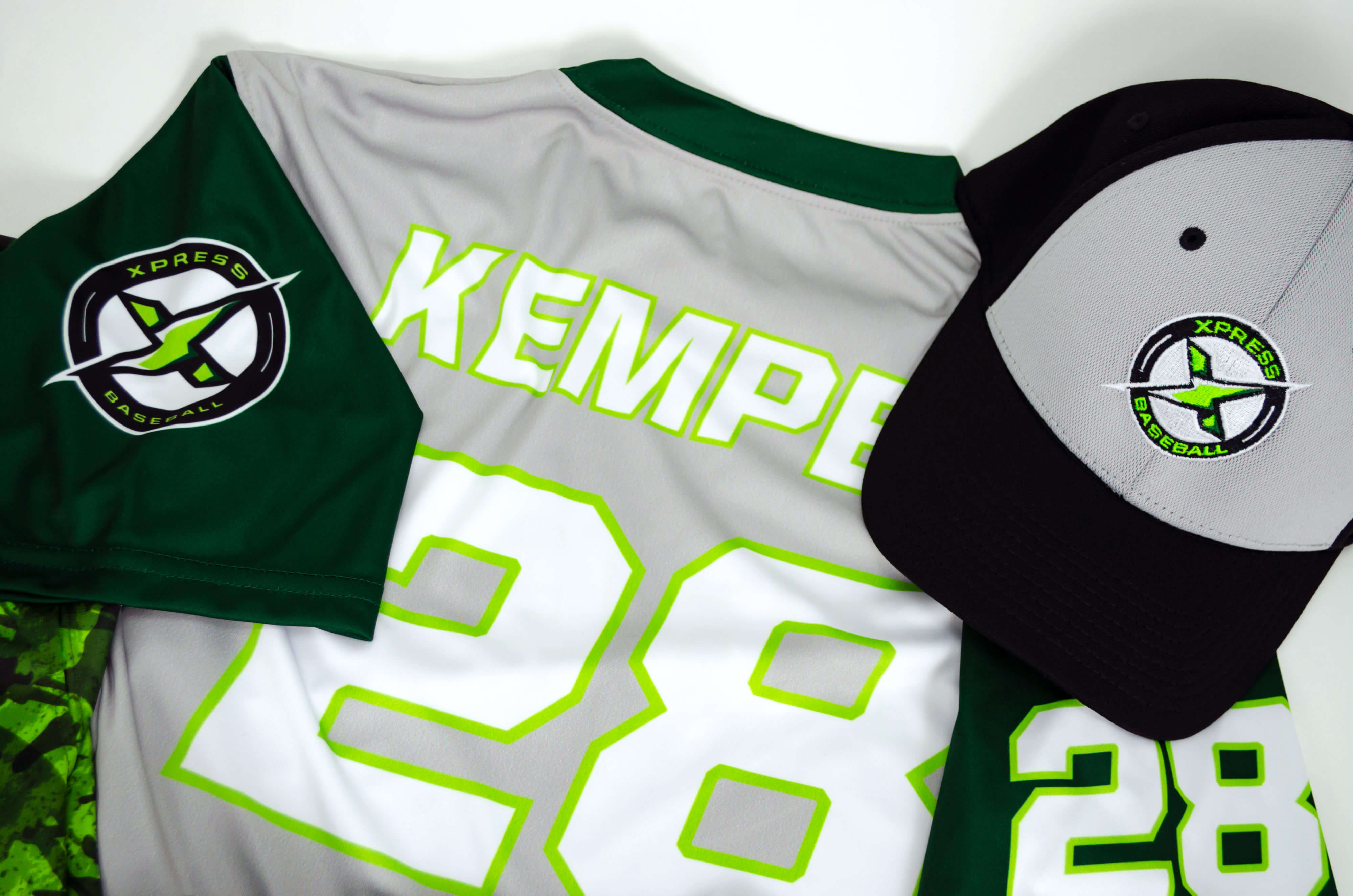 Xpress Baseball Branding Work by McKenzie Wagner Inc A Creative