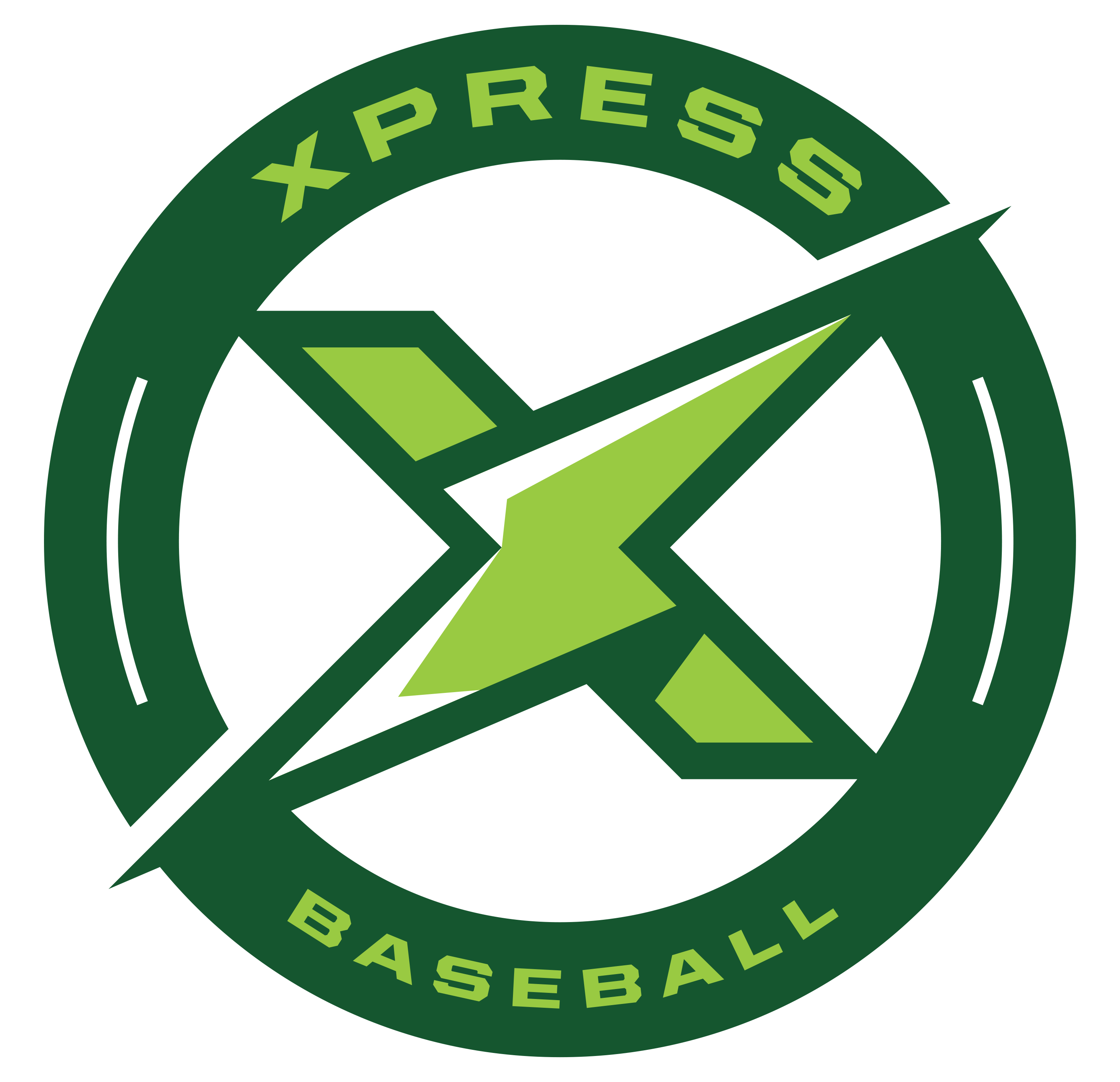 Xpress Baseball Branding Work by McKenzie Wagner Inc A Creative