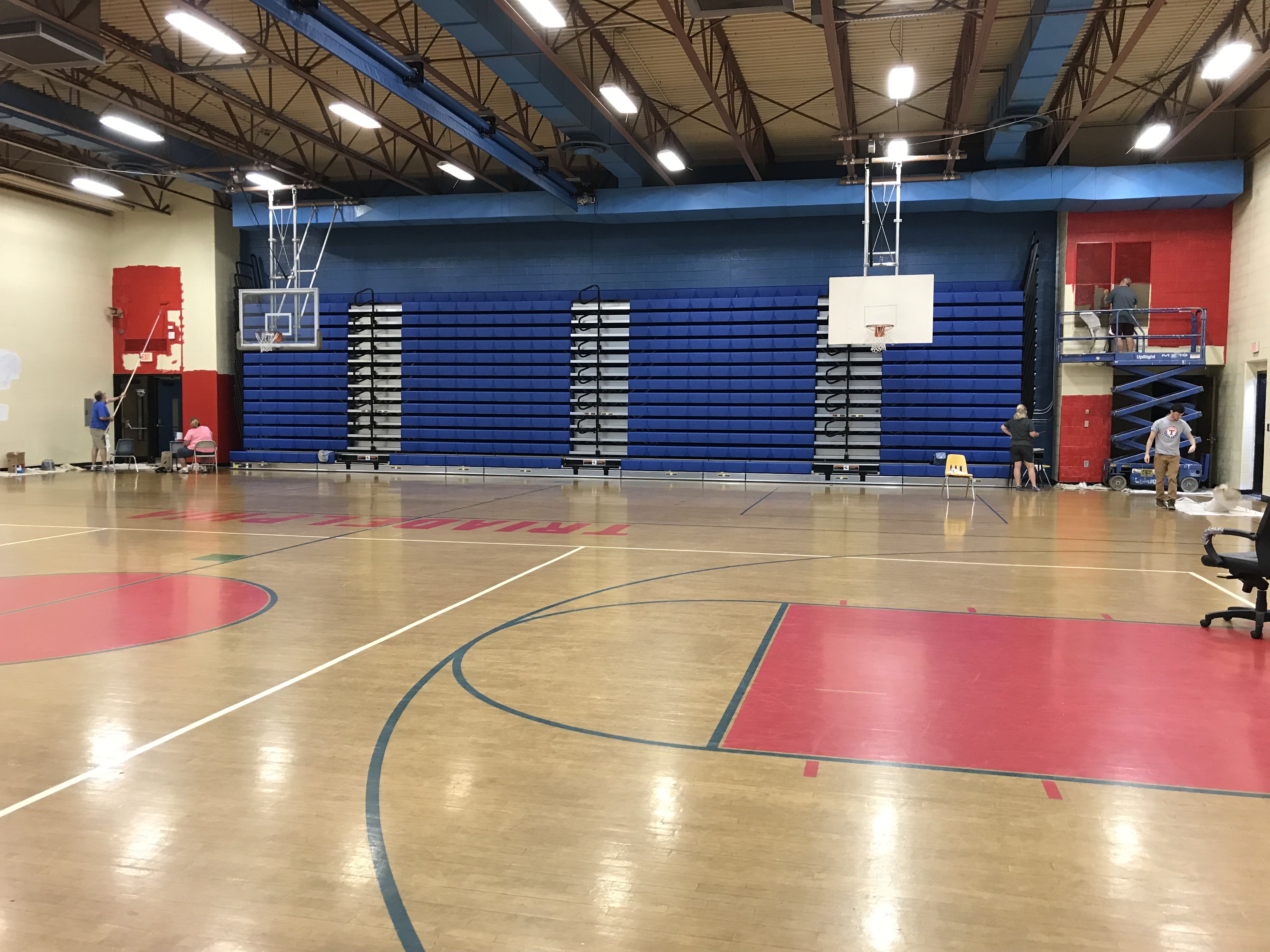 Triadelphia Middle School Bleacher Replacement Media Gallery