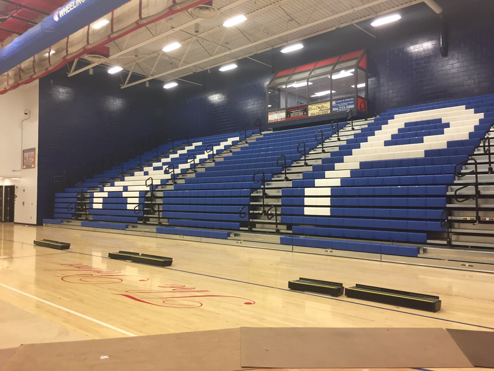 Wheeling Park High School Bleacher Replacement Media Gallery