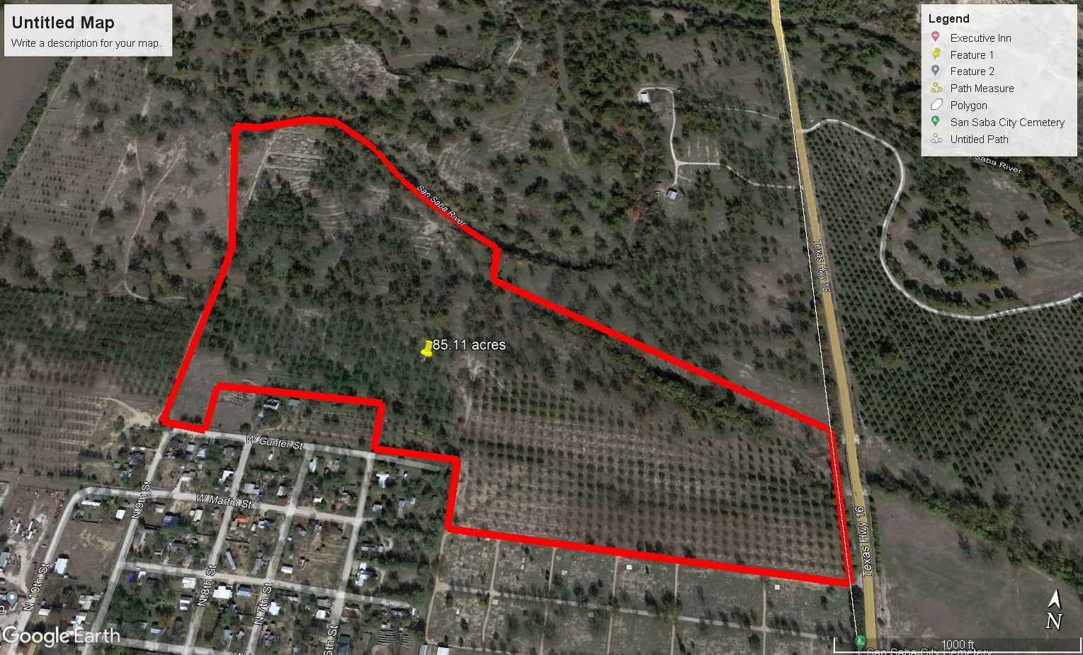 San Saba River Pecan Farm 85.11+/ Acres McKinnerney Real Estate