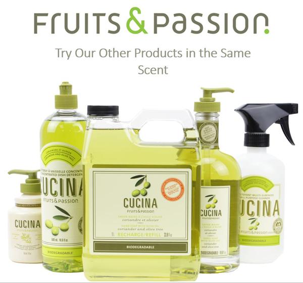 Fruits & Passion Cucina Coriander & Olive Tree McKnight's