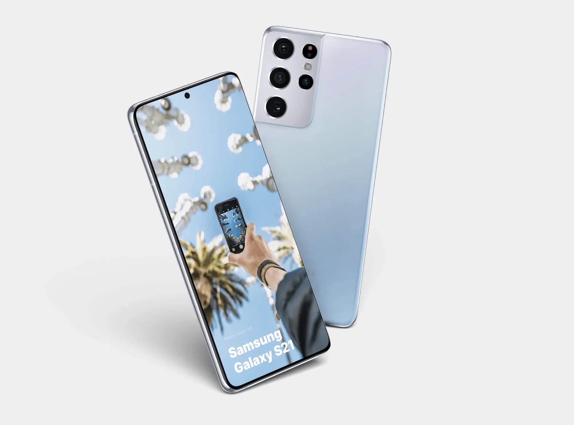 Samsung Galaxy S21 Ultra Mockup