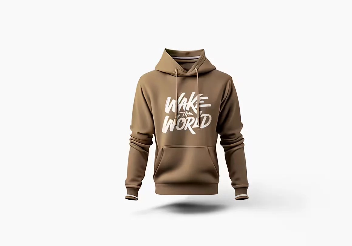 Floating Hoodie Free Mockup Easy PSD Customization