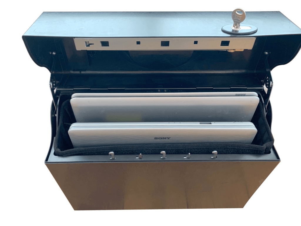 Secure Hard Gun Case with Integrated SafeDock Base McLean Corp USA