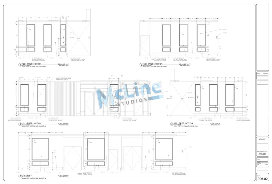 Shop Drawings McLine Studios