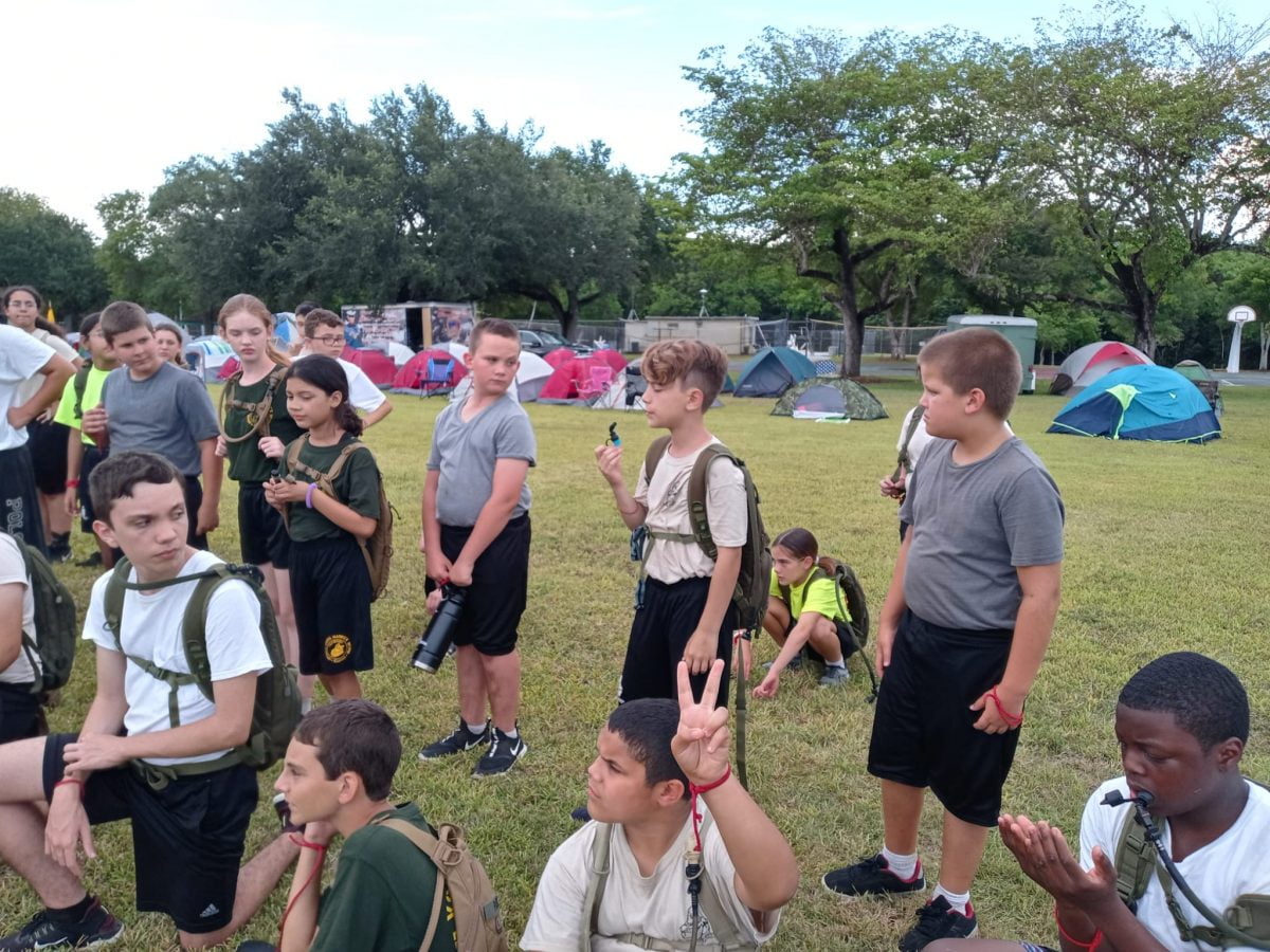 PFC Bruce W. Carter Young Marines (encampment May 2831, 2021) Marine