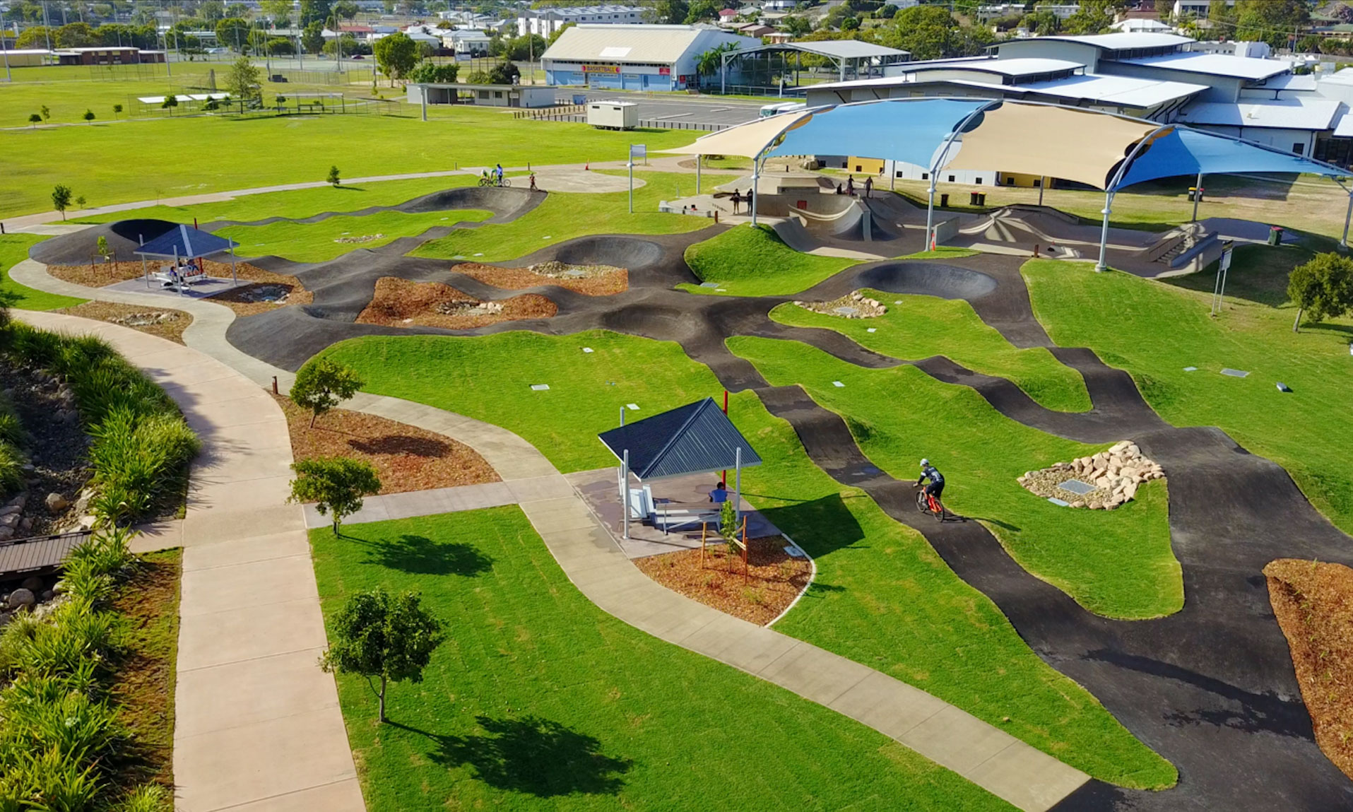 Memorial Park Pump Track MCE Engineers