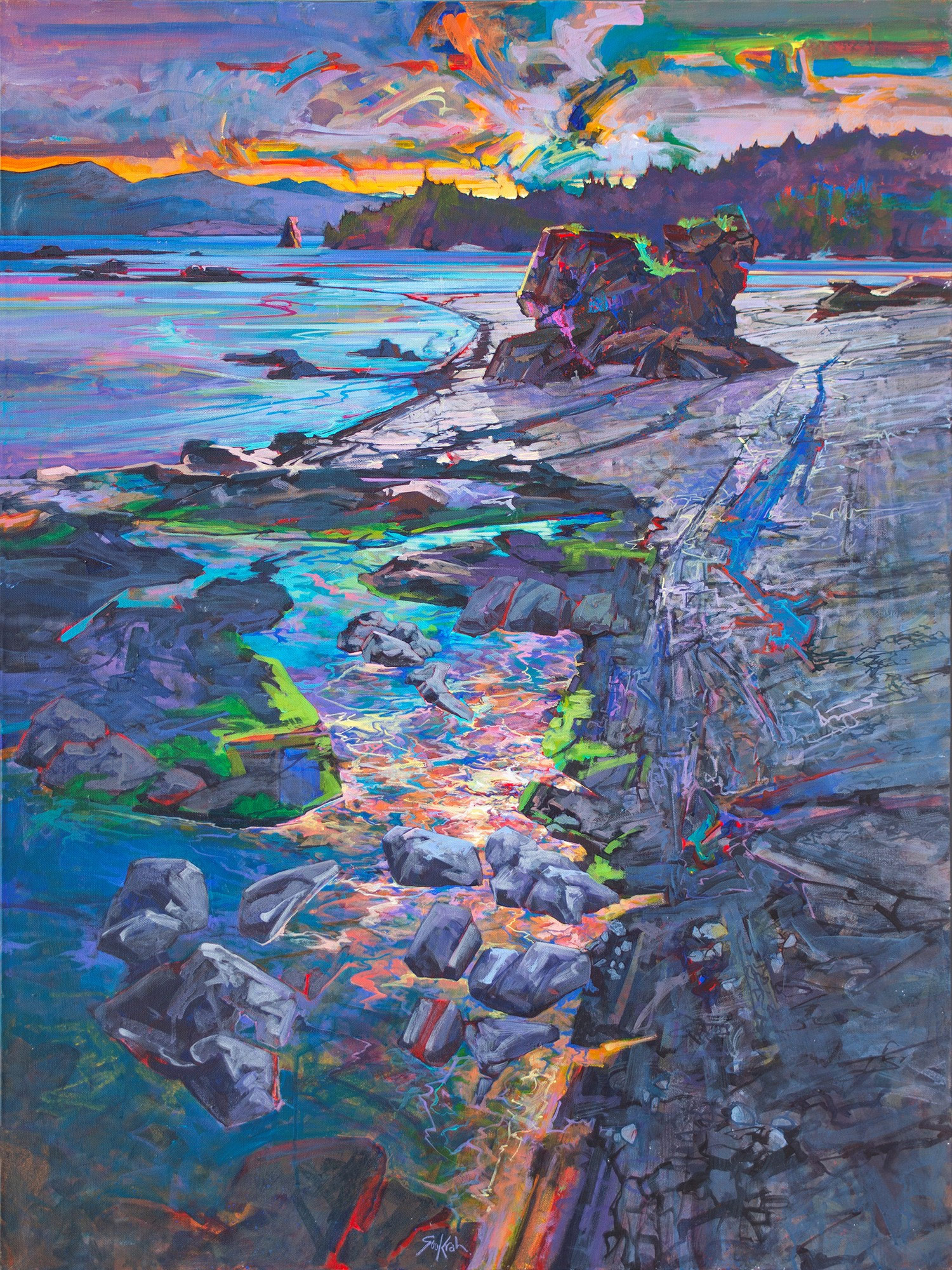 Online Painting Studio with Andrew Sookrah McMichael Canadian Art