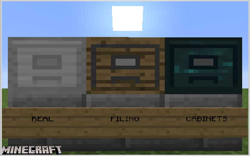 Real Filing Mod 1.14.4 Minecraft PC