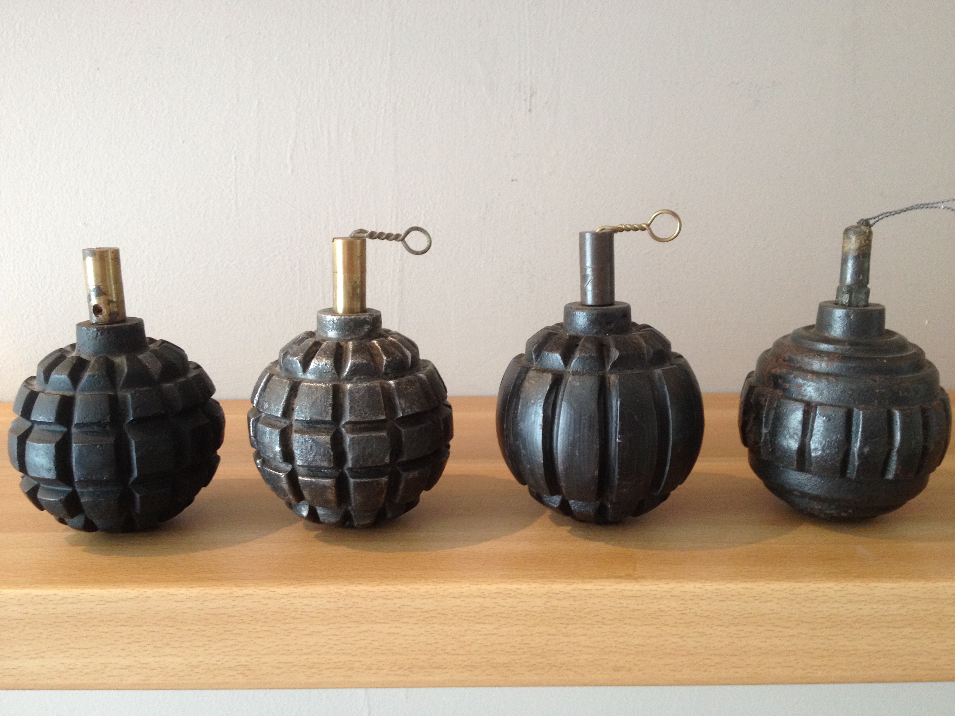 WW1 German Kugel Grenades Grenades Militaria Collectors Network