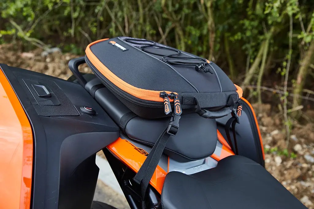 MCN Fleet KTM Super Duke GT gets a bumbag MCN