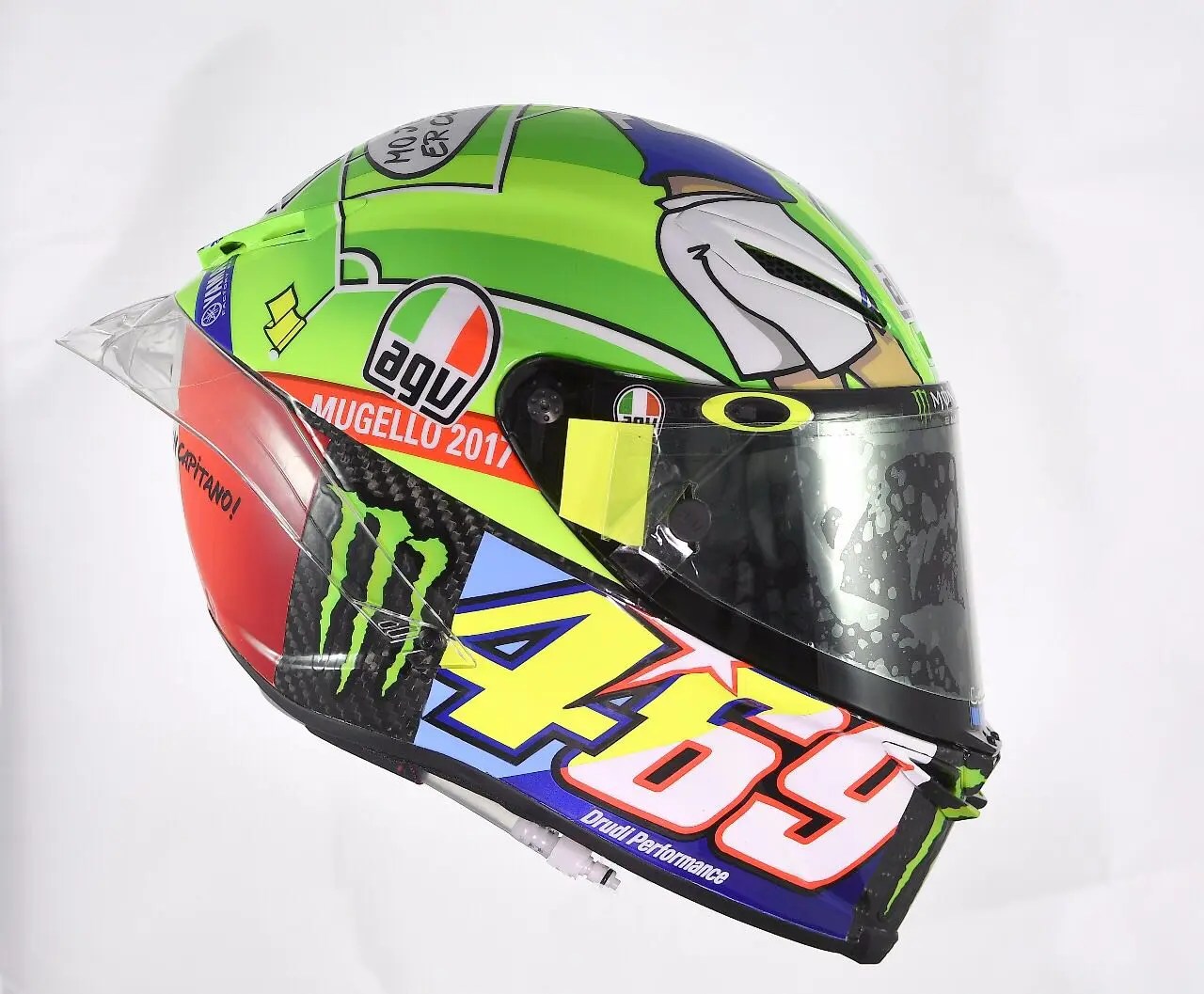 MotoGP: Rossi unveils Mugello special helmet design | MCN