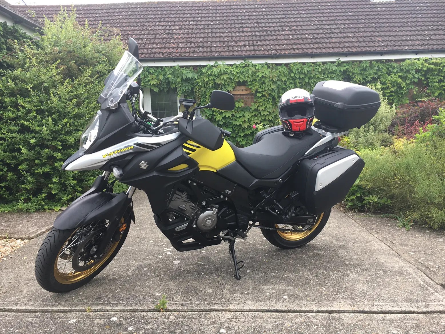 V Strom Luggage gnawtips